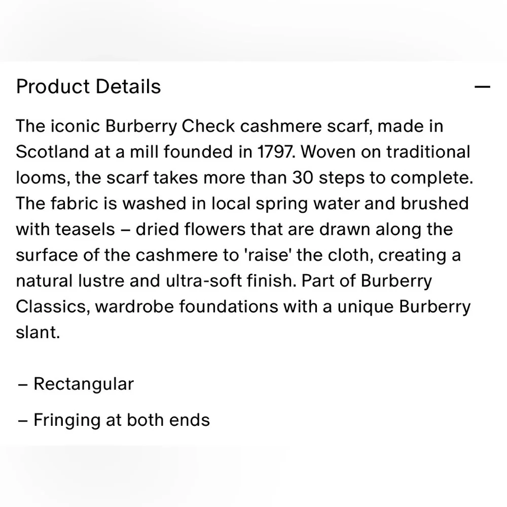 Burberry Scarf - Picture 8 of 8